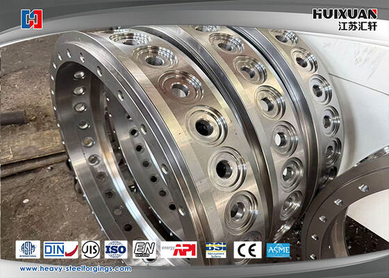 मोटर असर रिंग फोर्जिंग हीट ट्रीटमेंट मिश्र धातु स्टील