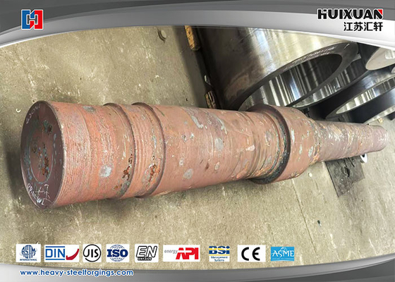 42CrMo C60E 30CrNiMo8 डाई फोर्जिंग मशीन गियर ड्राइव शाफ्ट