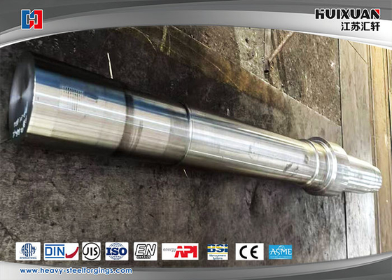42CrMo C60E 30CrNiMo8 डाई फोर्जिंग मशीन गियर ड्राइव शाफ्ट