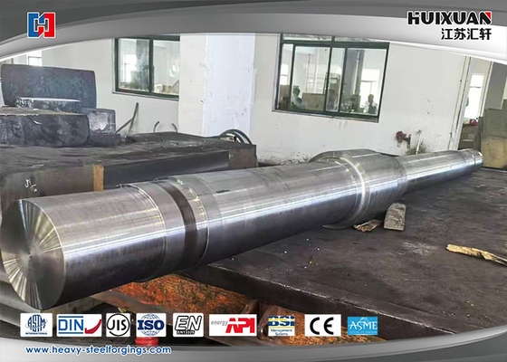 42CrMo C60E 30CrNiMo8 डाई फोर्जिंग मशीन गियर ड्राइव शाफ्ट