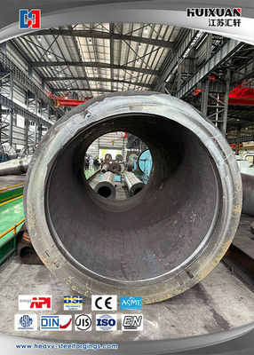 ASTM आकार का खुला डाई जाली सिलेंडर बैरल बैरल फोर्जिंग