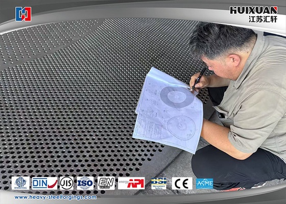 7M SS 304/304L ट्यूब शीट हीट एक्सचेंजर स्टेनलेस स्टील फोर्जिंग