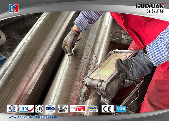 मिश्र धातु स्टील फोर्जिंग 25Cr2Ni4MoV, 34CrNiMo6 भारी स्टील शाफ्ट, मोटर शाफ्ट।